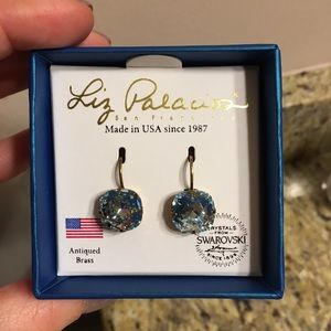 Blue Topaz Earrings